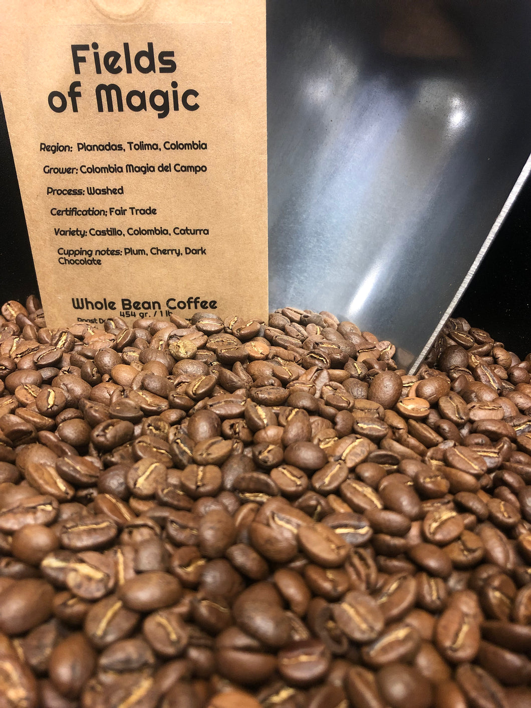 Fields of Magic Medium Roasted Colombian Coffee 