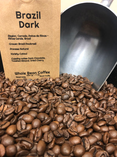 Brazil Dark, Specialty Dark Roasted Coffee from Brazil